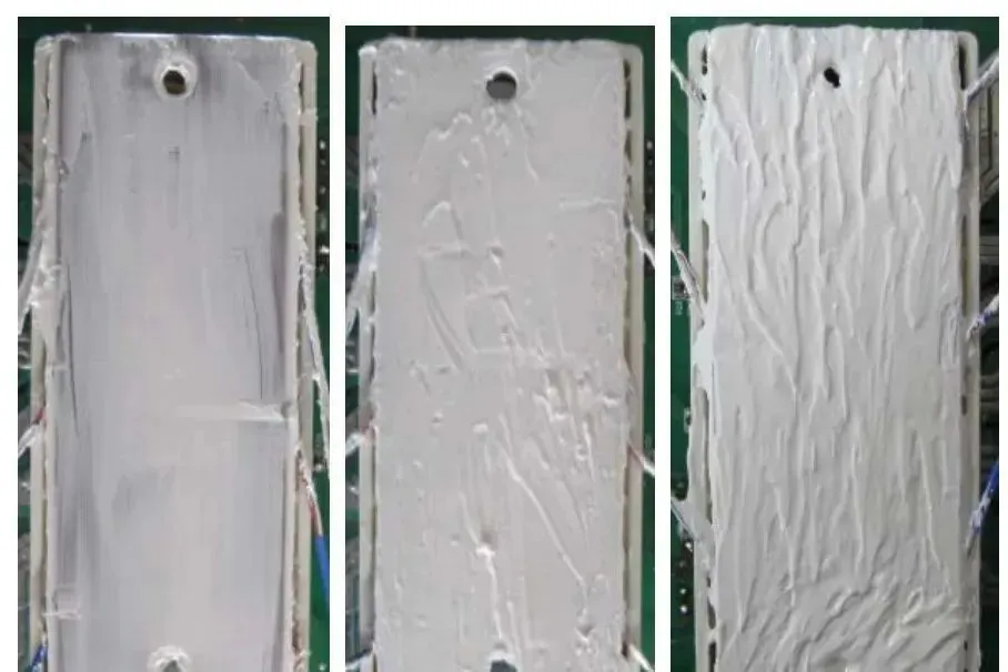 IGBT coated with thermal grease