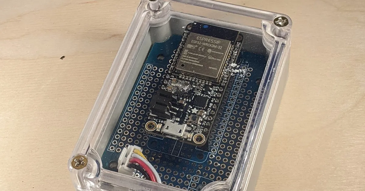 PCB in IP-rated enclosure for humidity control in warehouse environments