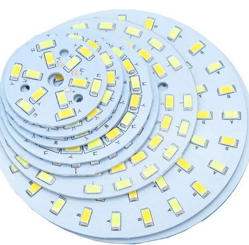 3D printed PCB with embedded LEDs for custom lighting design
