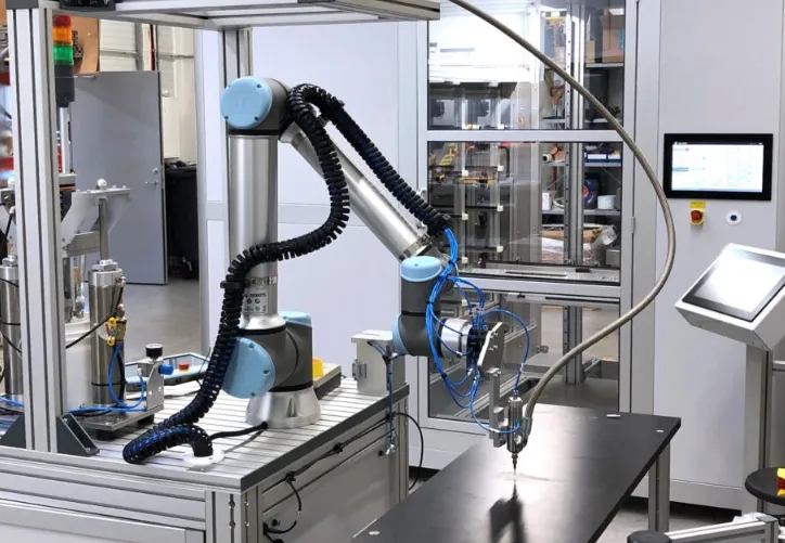 Automated dispensing of thermal gel for SMT assembly thermal solutions