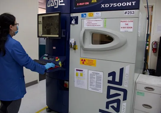 X-ray inspection for PCB defect analysis