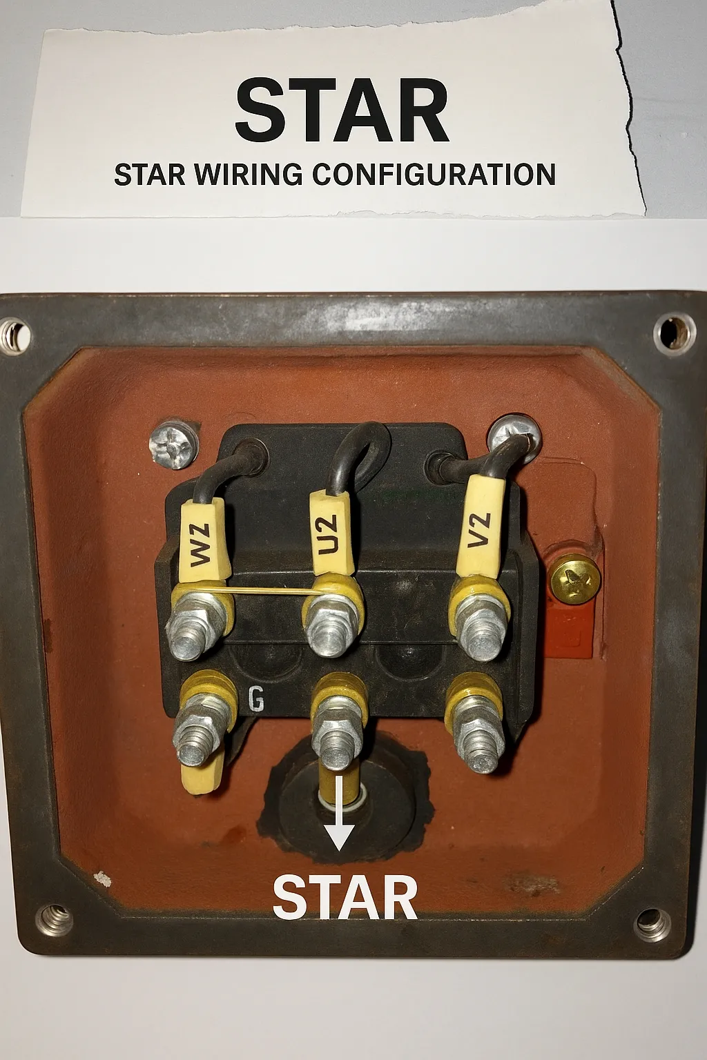Motor physical wiring