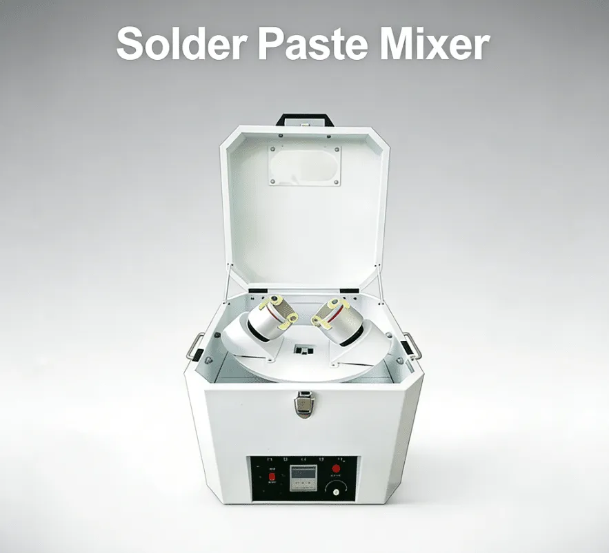 Solder Paste Mixer Operation