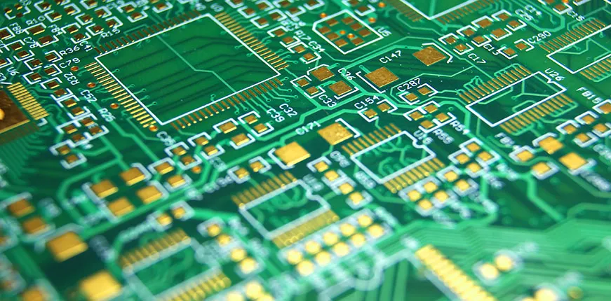 Solderability test on ENIG-finished PCB to ensure plating quality.