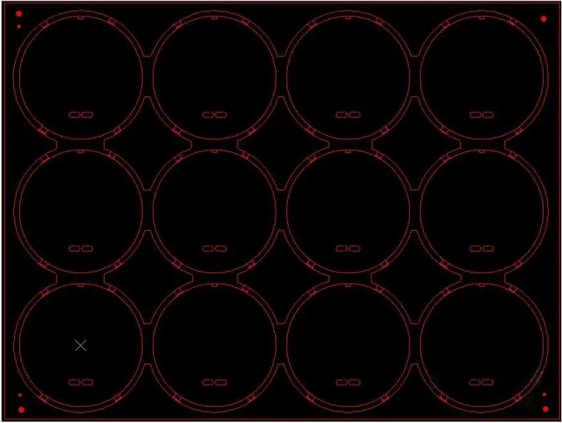 PCB panelization design rules showing spacing, tooling holes, and fiducials for efficient assembly