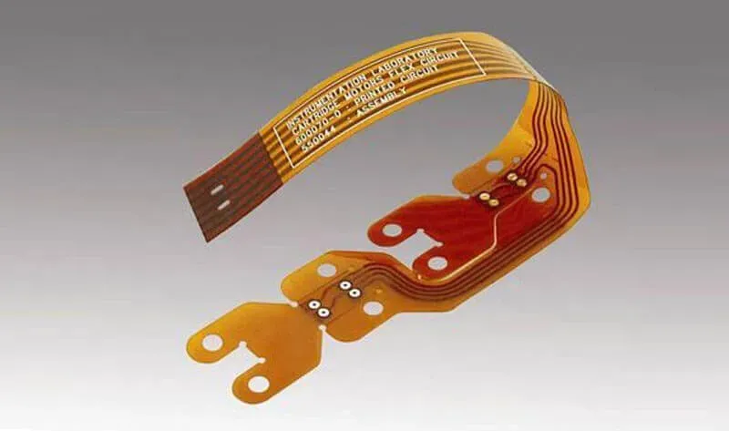 Flexible PCB design for compact surgical robotic systems