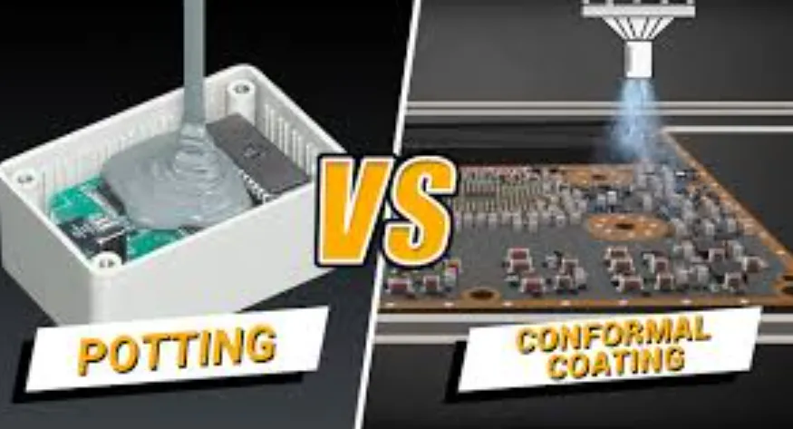 Comparison of potting compounds for electronic encapsulation