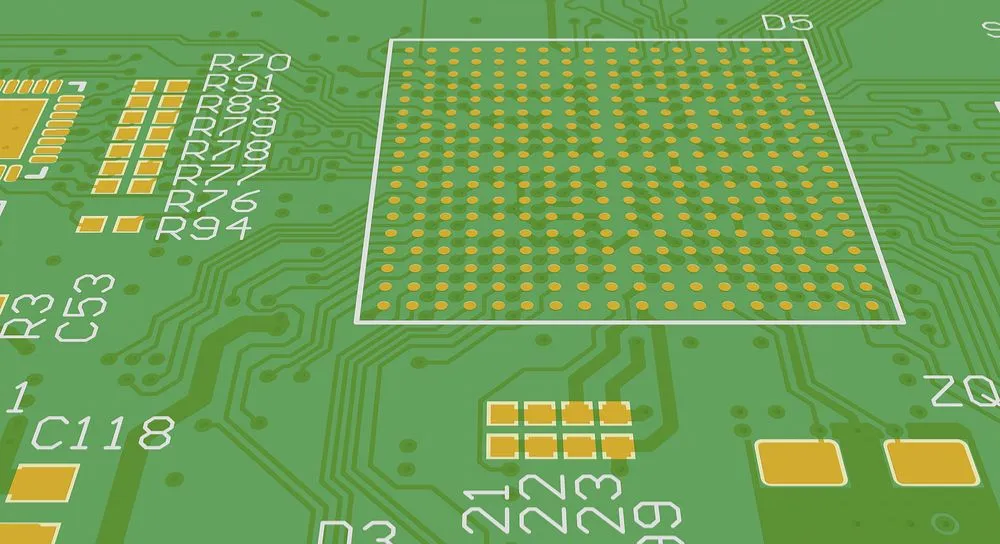 Silkscreen clearance around SMT pads on high-density PCB