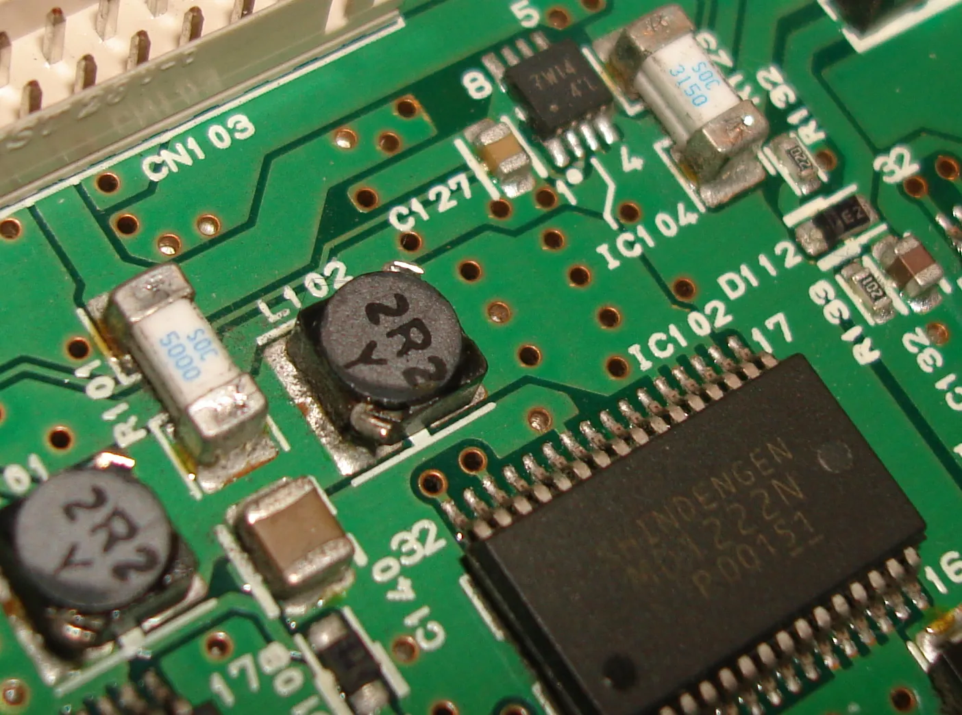 Surface Mount Fuse on PCB
