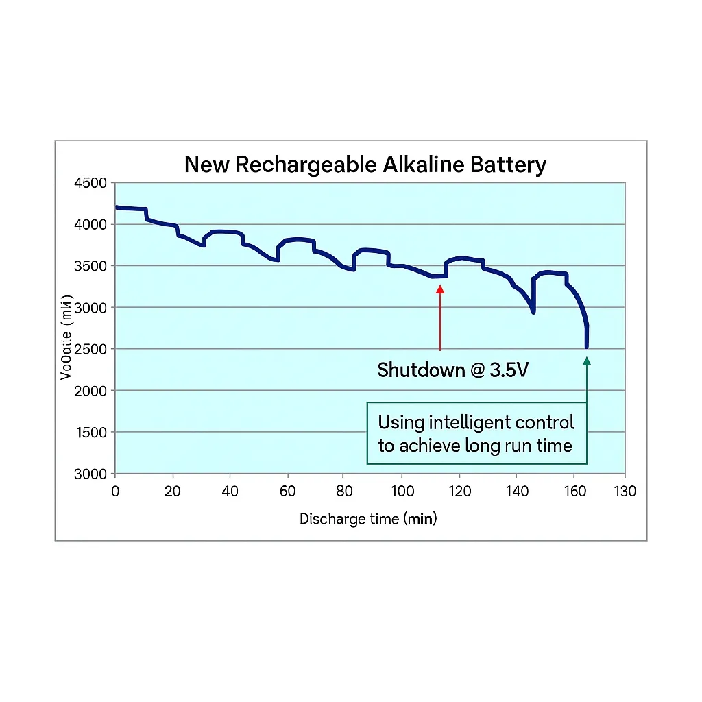Extended runtime with smart fuel gauge