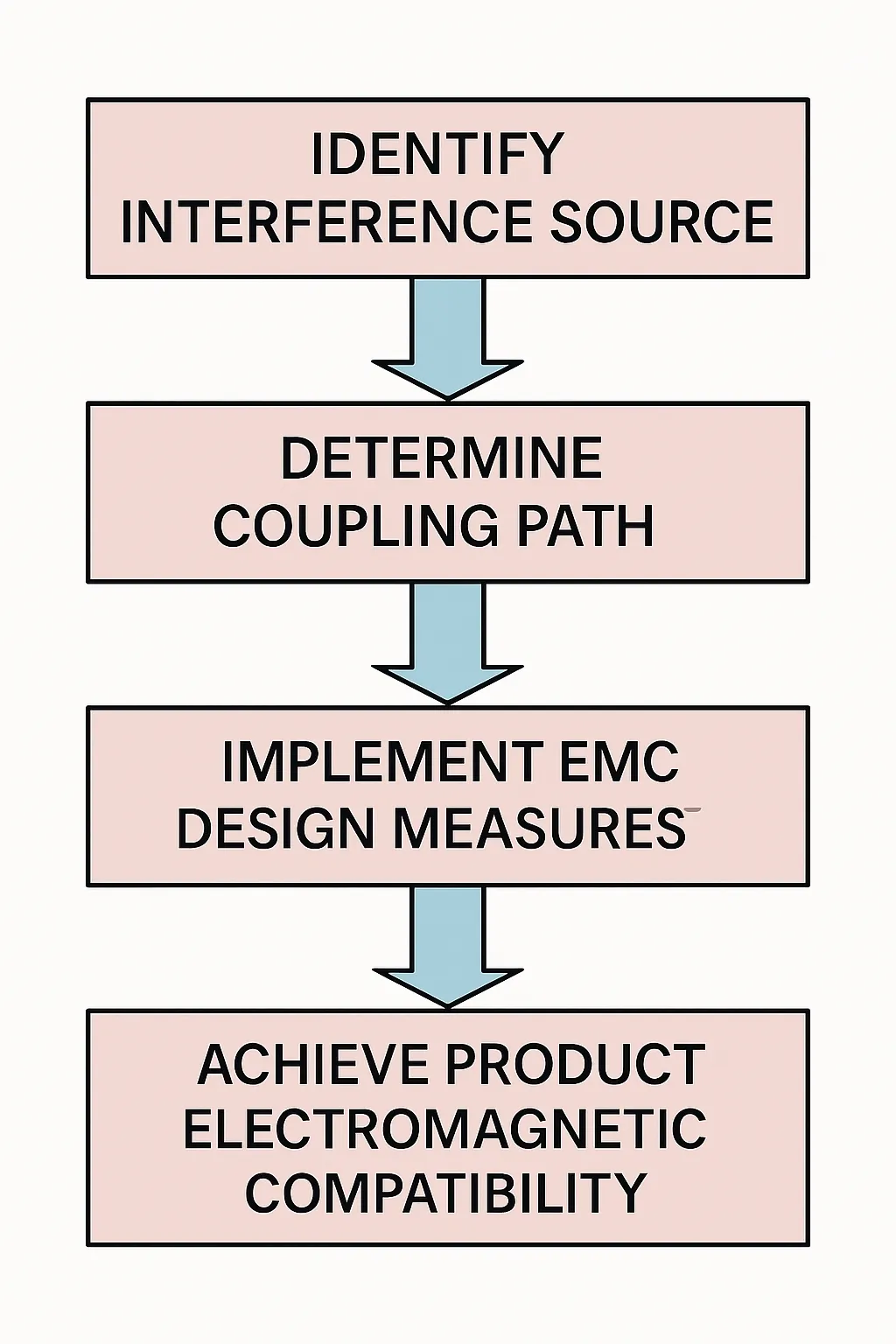Electromagnetic disturbance troubleshooting approach