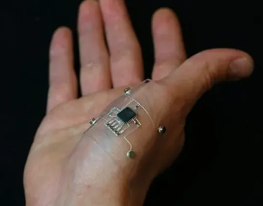 Flexible PCB in a wearable device showcasing innovative grounding for future electronics