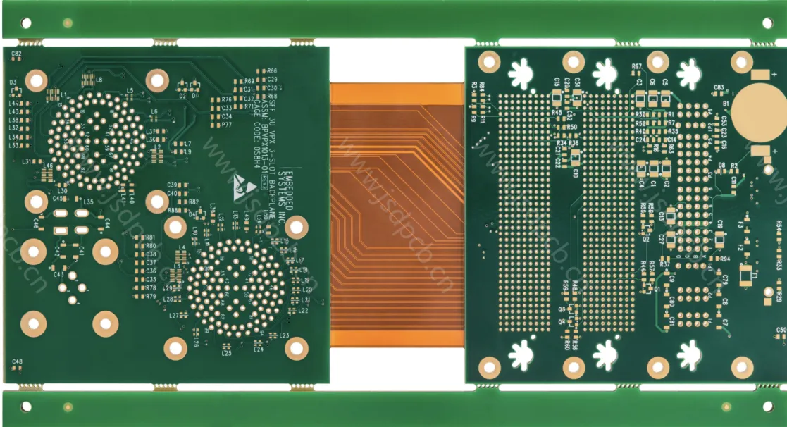 High-frequency signal routing in automotive rigid-flex PCB design