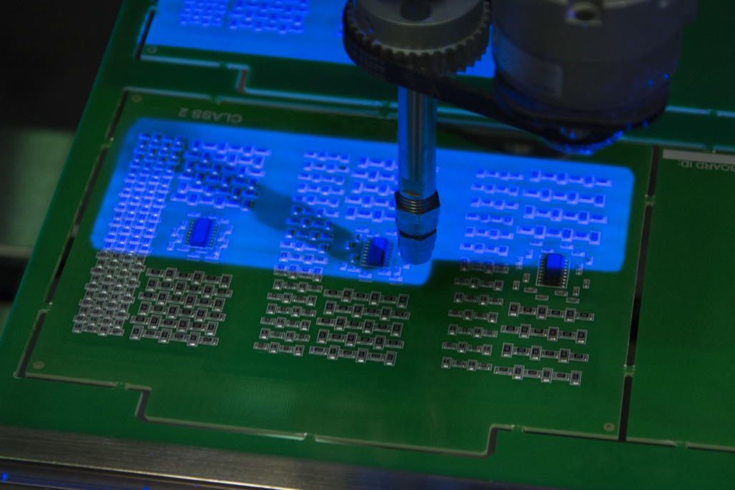 pcb under uv