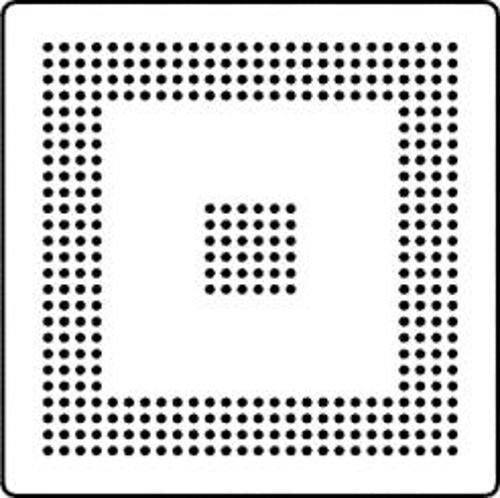 circular aperture stencil