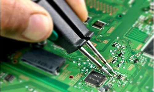 Suggested Image Placement: Insert an image here showing a close-up of a PCB with tiny SMT components. ALT Text: "Close-up of PCB with SMT components highlighting placement accuracy."