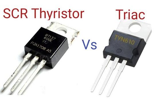 Triac vs Thyristor