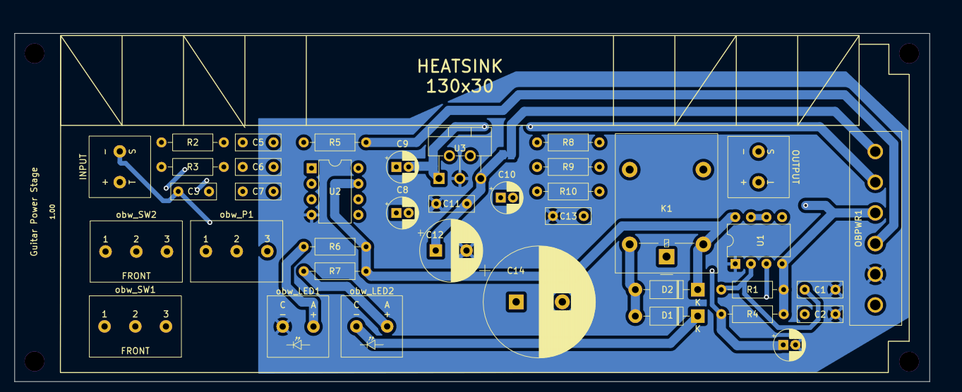 PCB layout optimized for low noise DSP audio processing