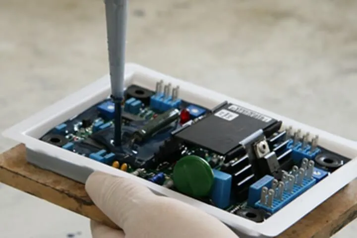 Encapsulated aerospace electronics