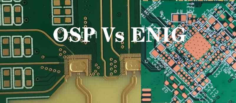 Comparison chart of PCB surface finishes including ENIG for hobbyists.