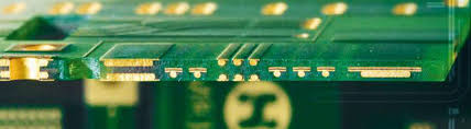 Cross-section of a 1 oz copper PCB showing layer thickness