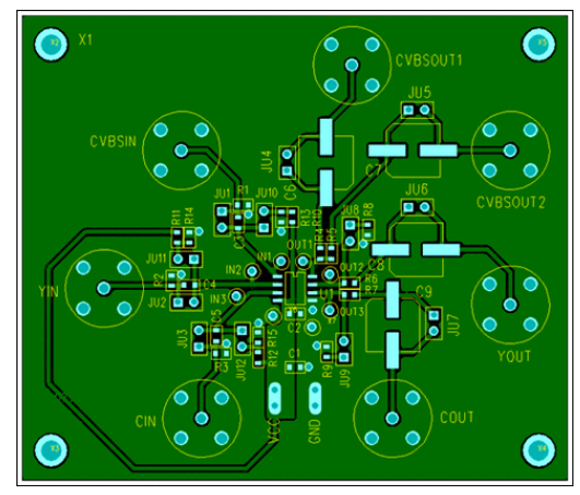 PCB thermal management with thermal vias and heat sink on 3 oz copper board