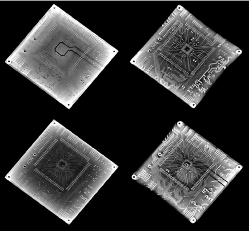 Multilayer PCB layout for medical imaging systems.