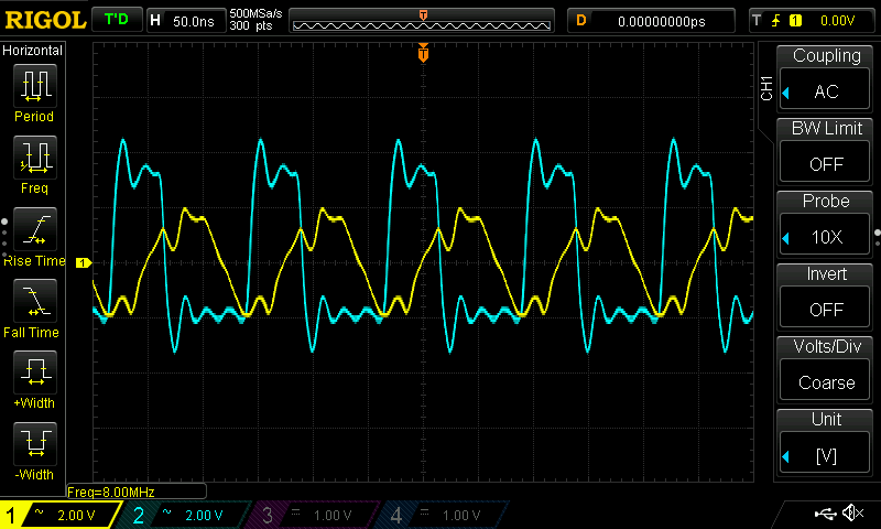 Signal integrity comparison for CT scanner PCB.