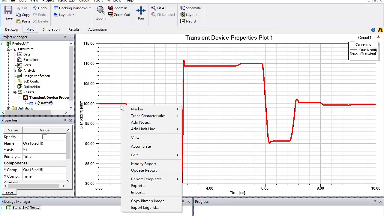  TDR simulation 