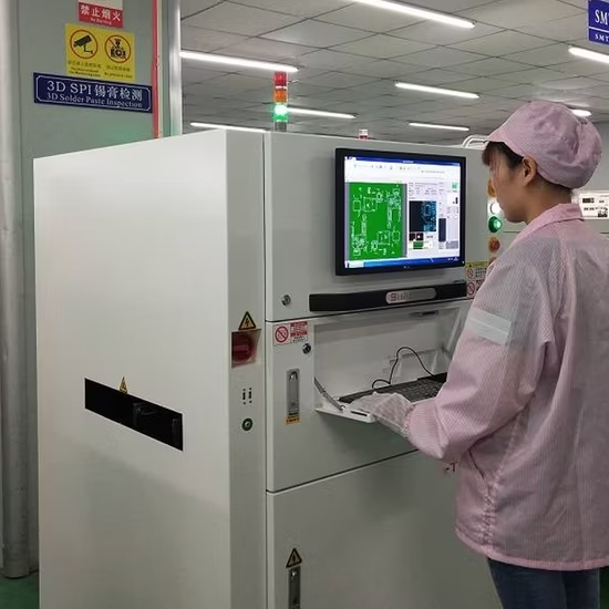 Picture Placement: Add an image here of a 3D SPI machine scanning a PCB. ALT Text: "3D SPI machine inspecting solder paste on PCB for quality control."