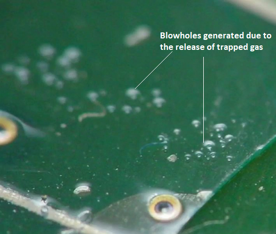 Solder Paste Outgassing