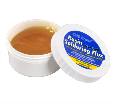 Various flux types for preventing cold solder joints