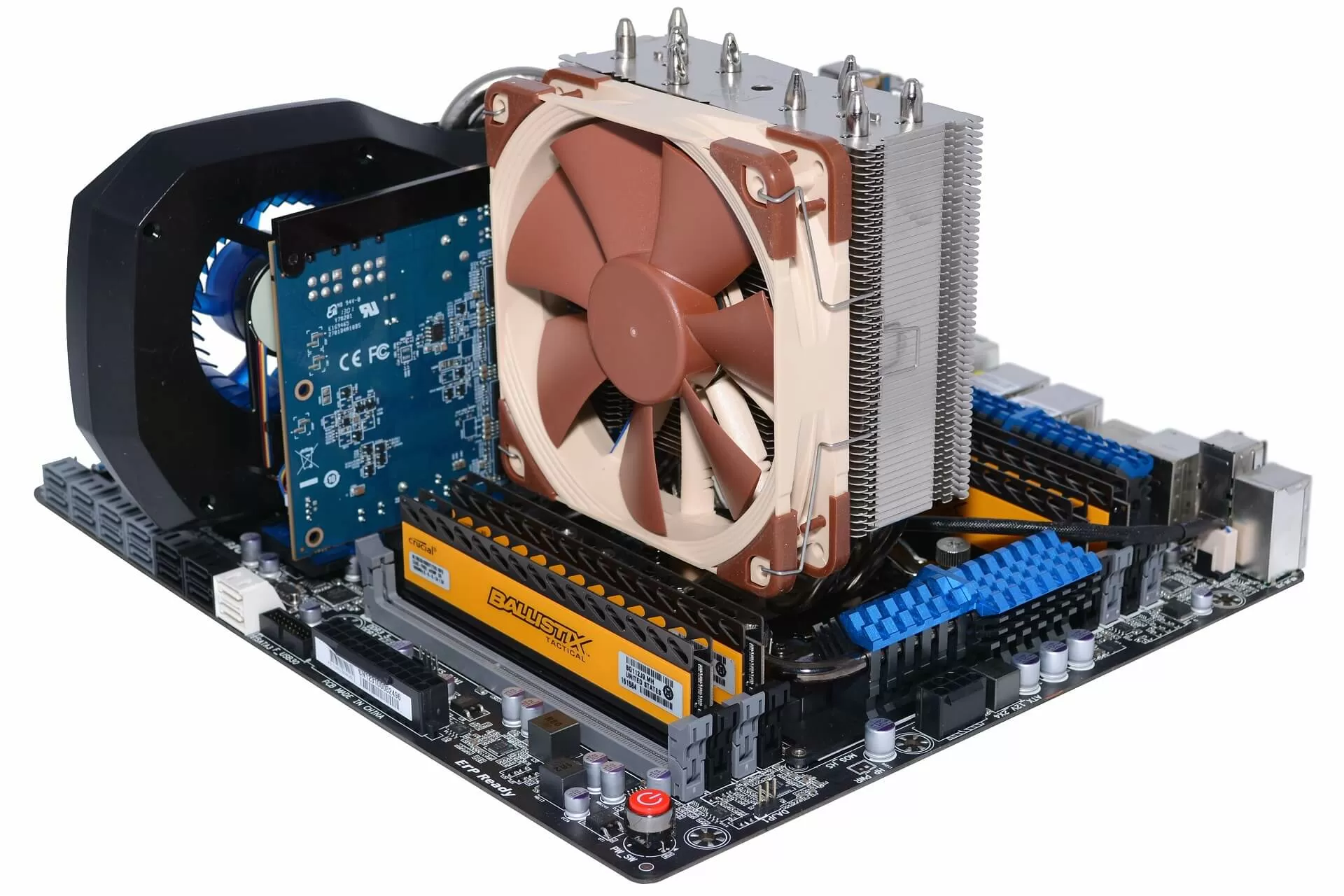 high power pcb with cooling fan