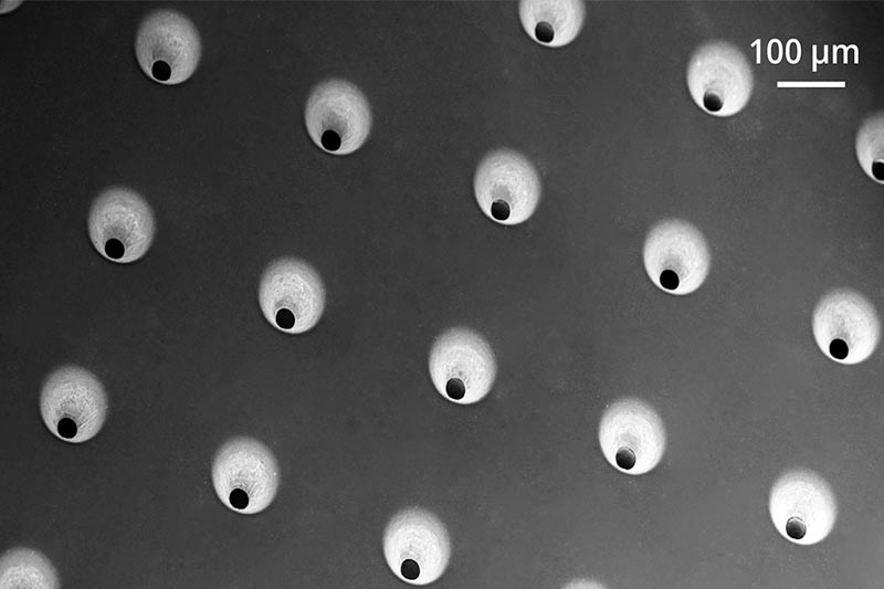 microvias