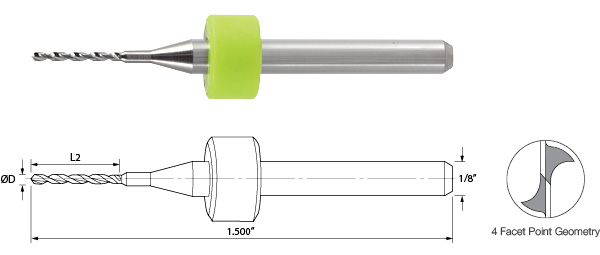 pcb back drilling bit