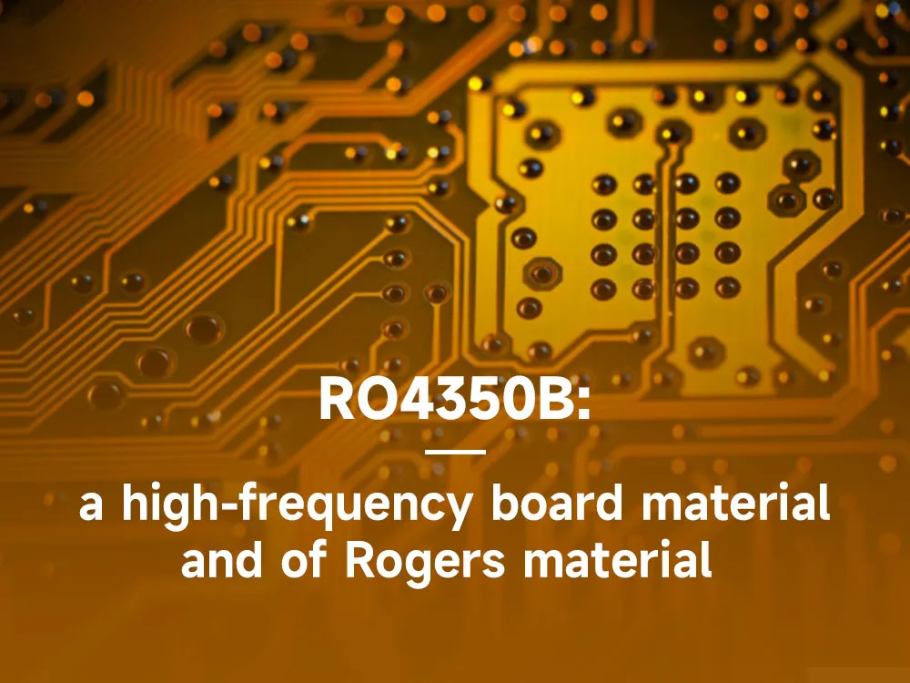 High-frequency PCB using Rogers material with tight thickness tolerance