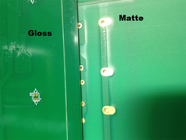 pcb-soldermask-gloss-vs-matte