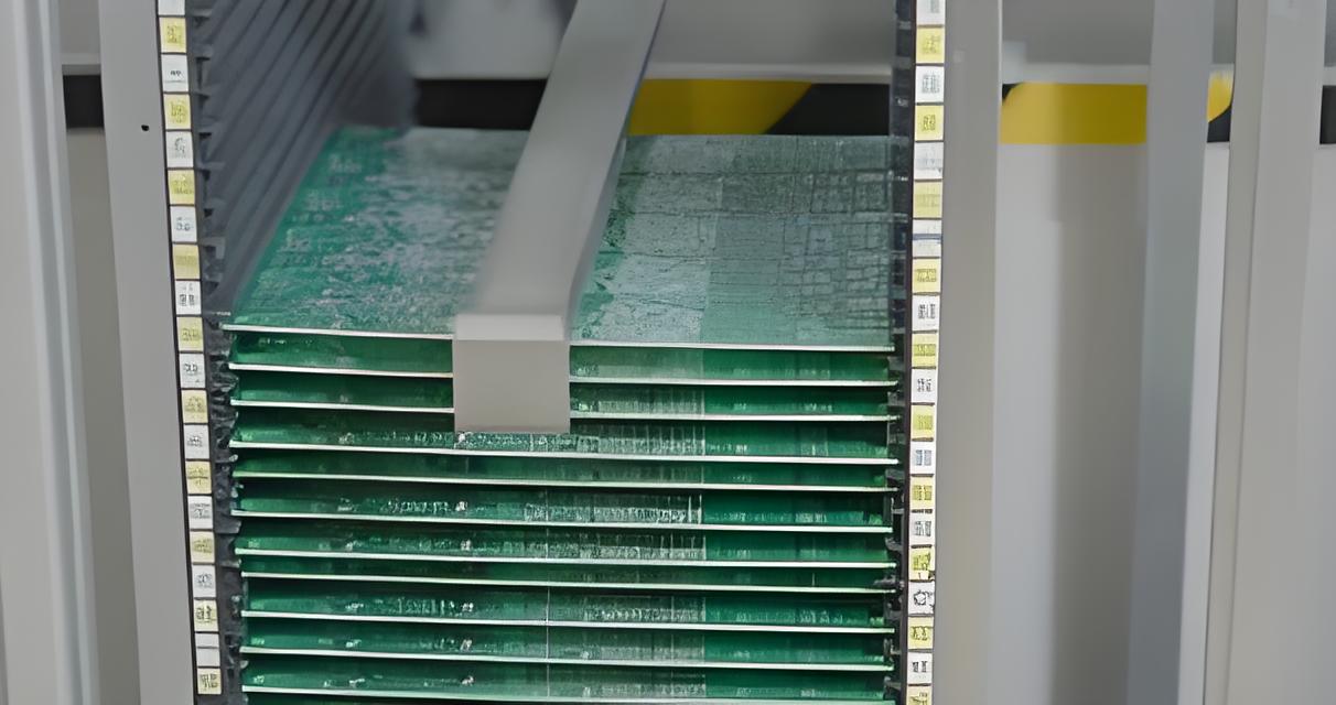 PCB manufacturing process optimization on an automated assembly line.
