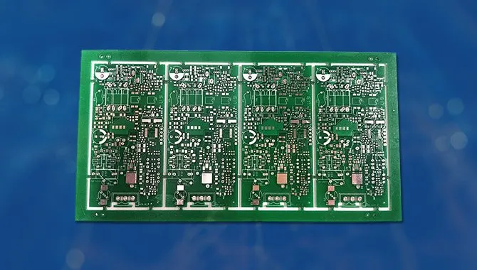 Finished PCB with professional surface finish from ALLPCB
