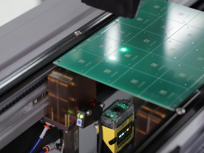 Separated PCBs from a panel after etching