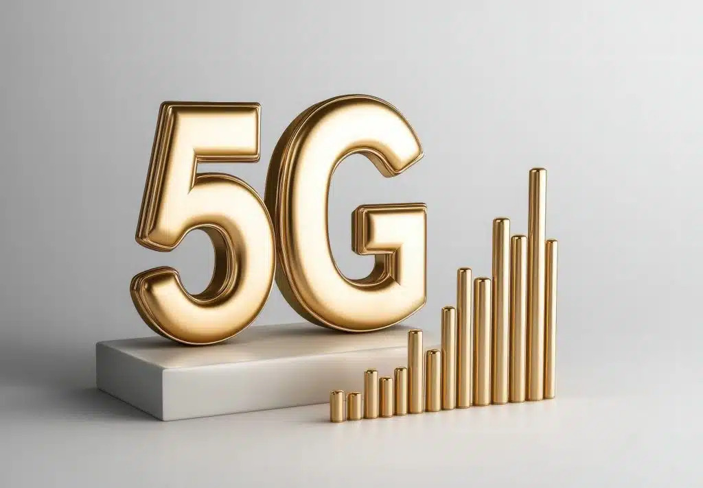 High-frequency connector with soft gold plating in 5G application