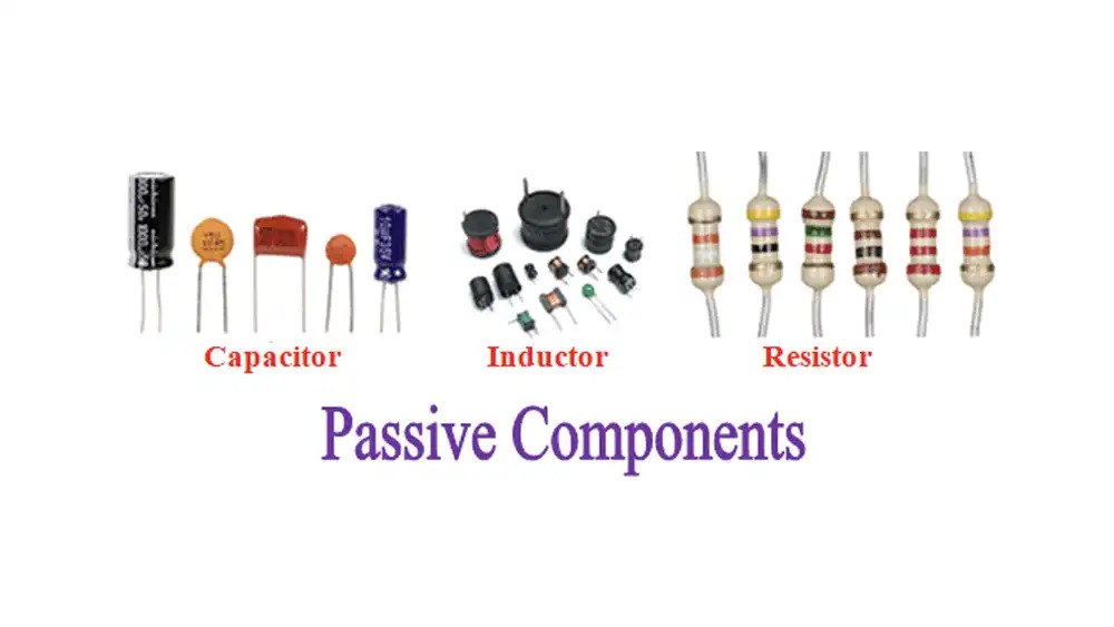 Assortment of through-hole components for PCB assembly"