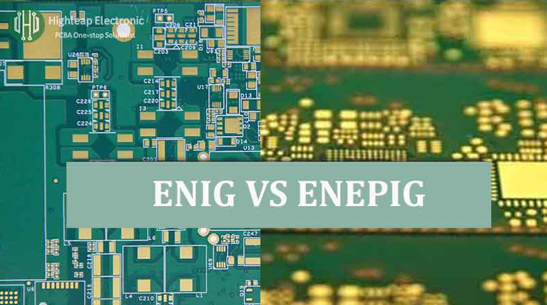 ENIG vs ENEPIG PCB surface finish layers comparison