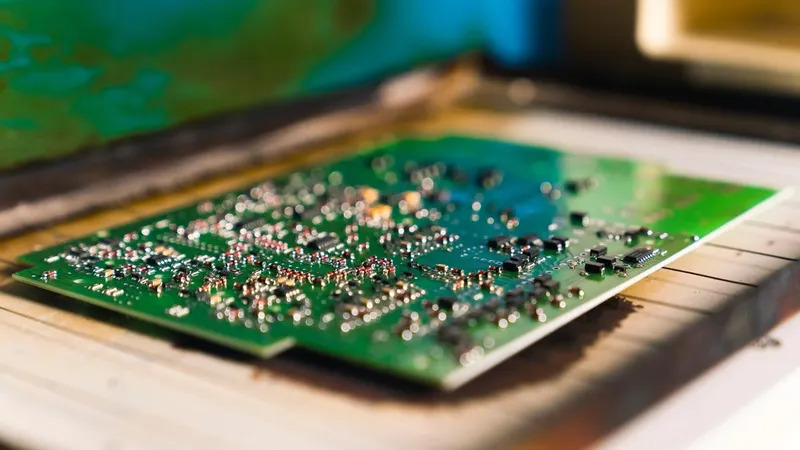 Reflow soldering process for double-sided PCB