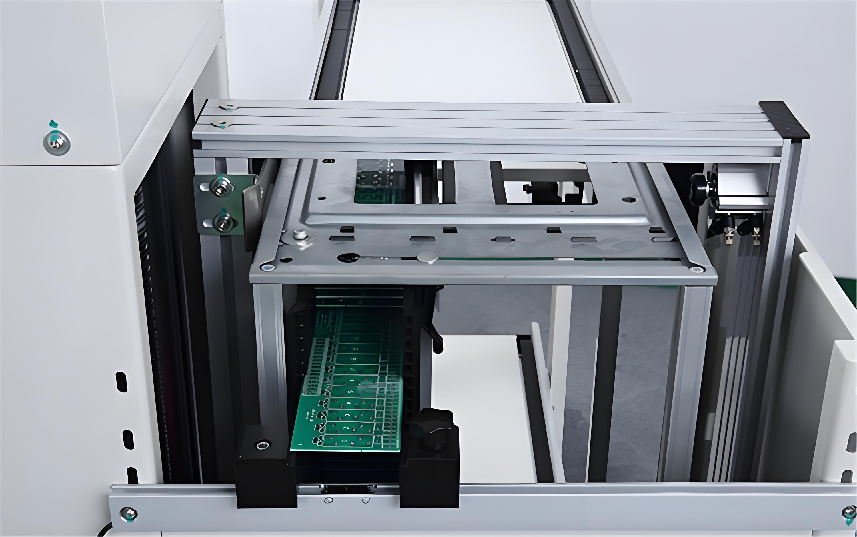 Reflow oven soldering a double-sided SMT board