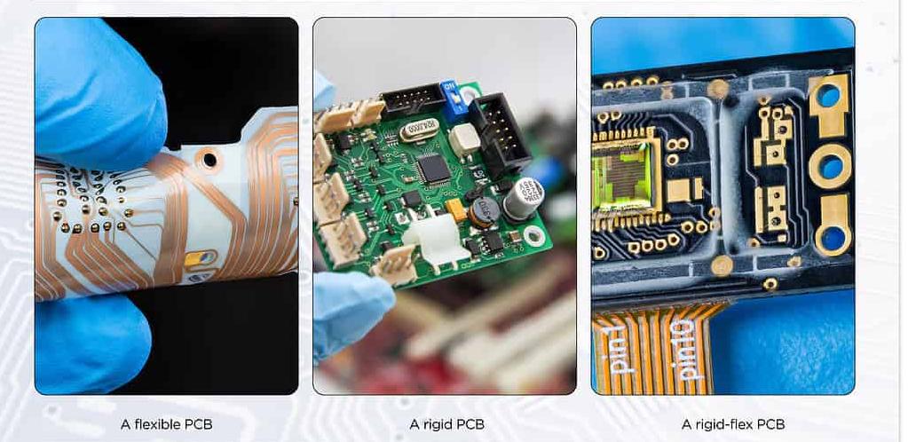 Comparison of rigid, flexible, and rigid-flex PCBs for hobbyist projects