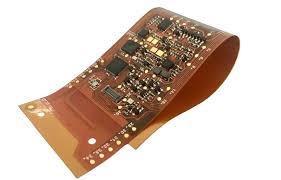 Flexible PCB bending to demonstrate adaptability for medical devices