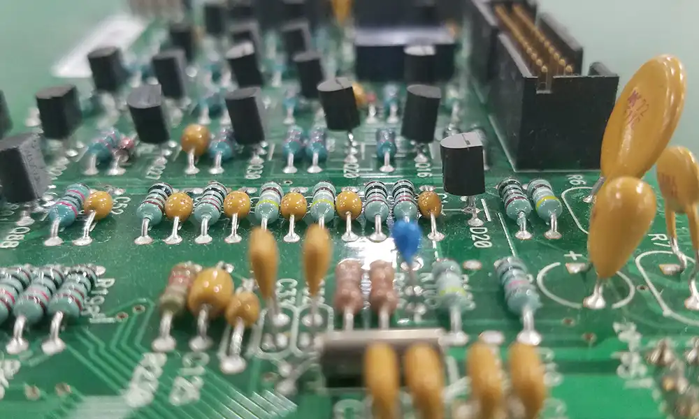 Through-Hole Component Soldering on Rigid PCB