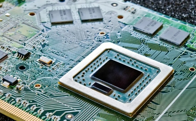 HDI rigid PCB in a smartphone with high component density