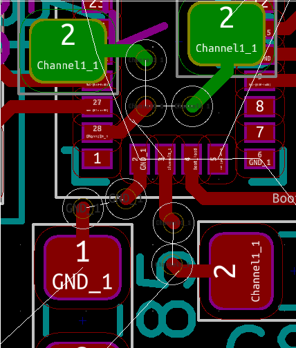 Smart home PCB power distribution design with wide traces